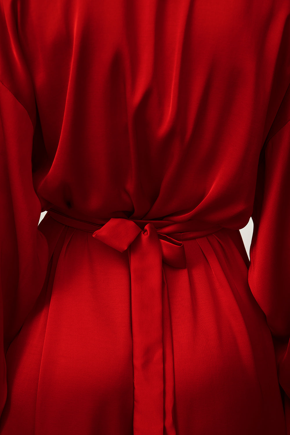 Kasumi red kimono robe