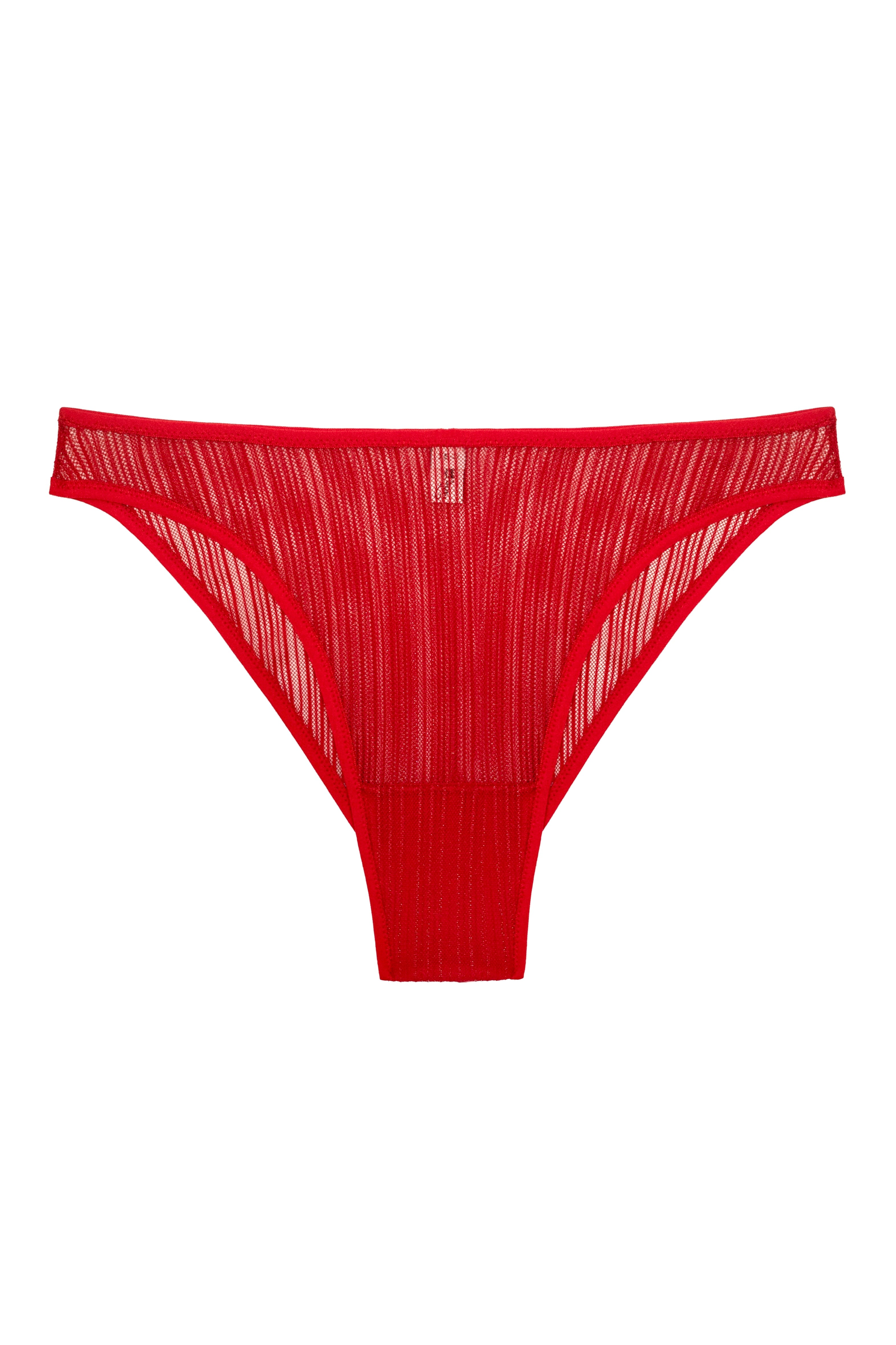 Lessie Red slip panties