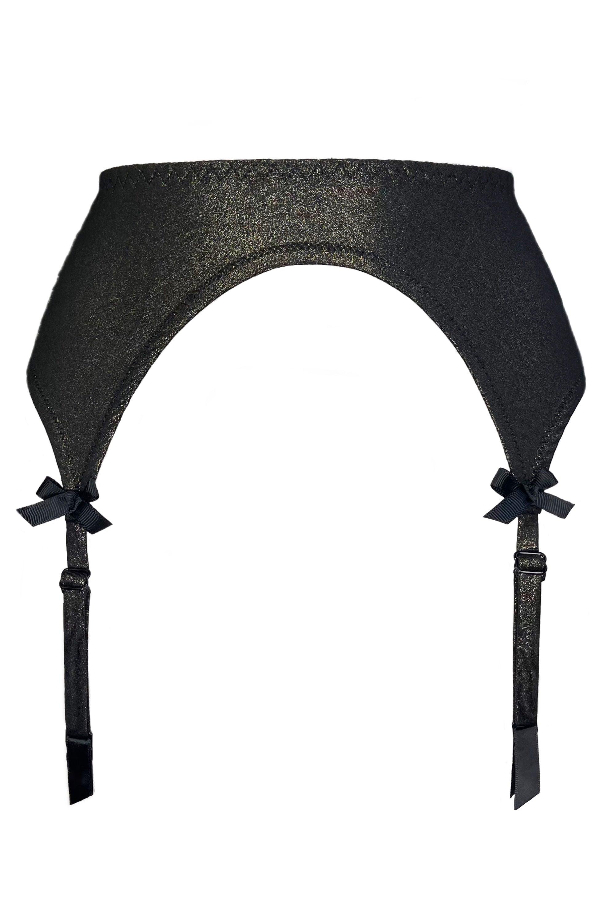 Ramonda black gold garter belt yesUndress Ramonda black gold garter belt yesUndress