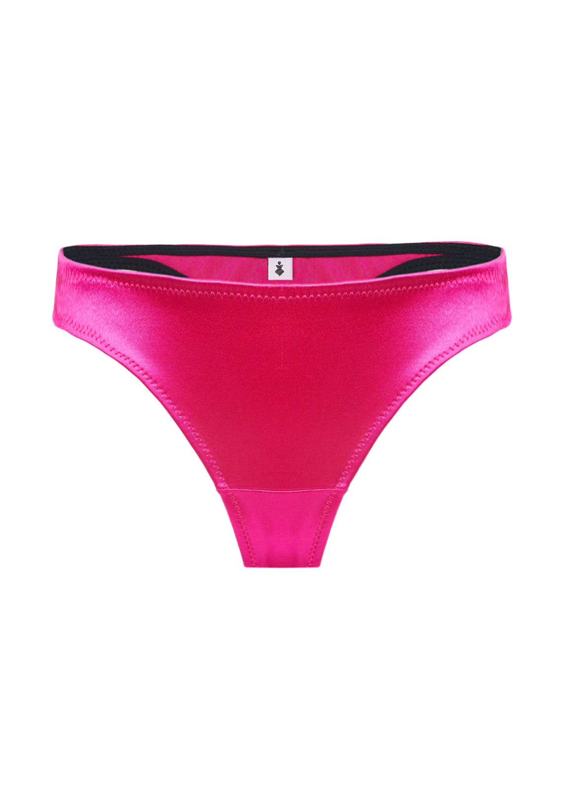 Yulia Fuchsia mid-waisted thongs for YULIA NELSON