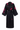 Kasumi Signatures black garden kimono robe