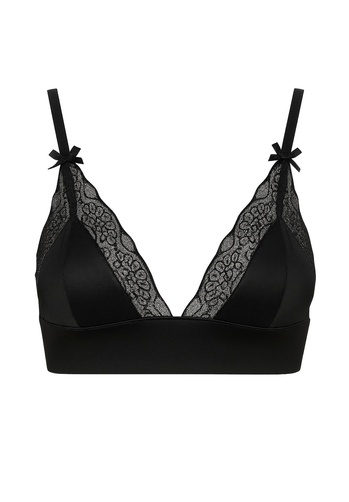 Valessa Black soft bra