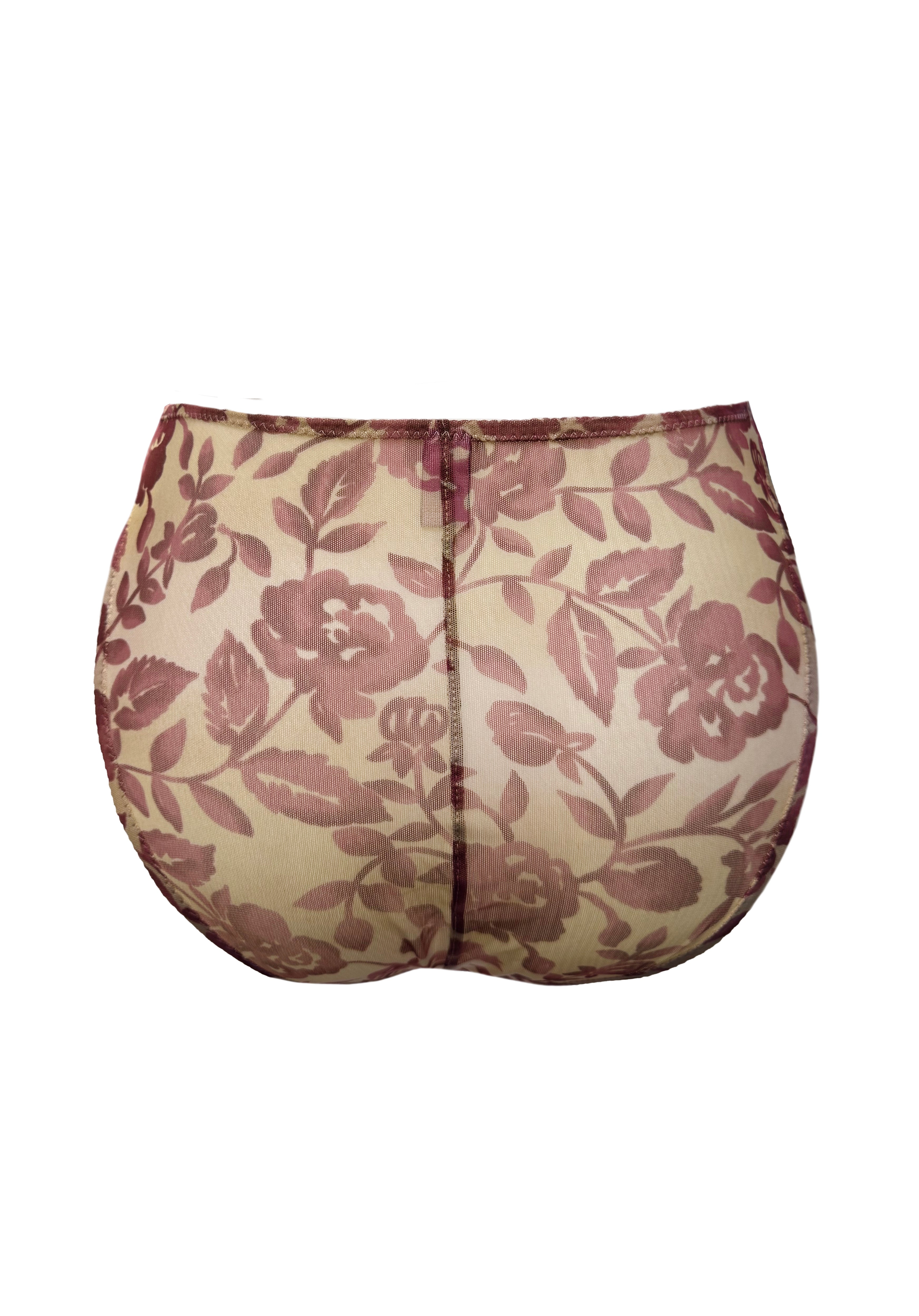 Sandra Floral high-waisted slip panties