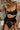 Elara French lace black underwired bra