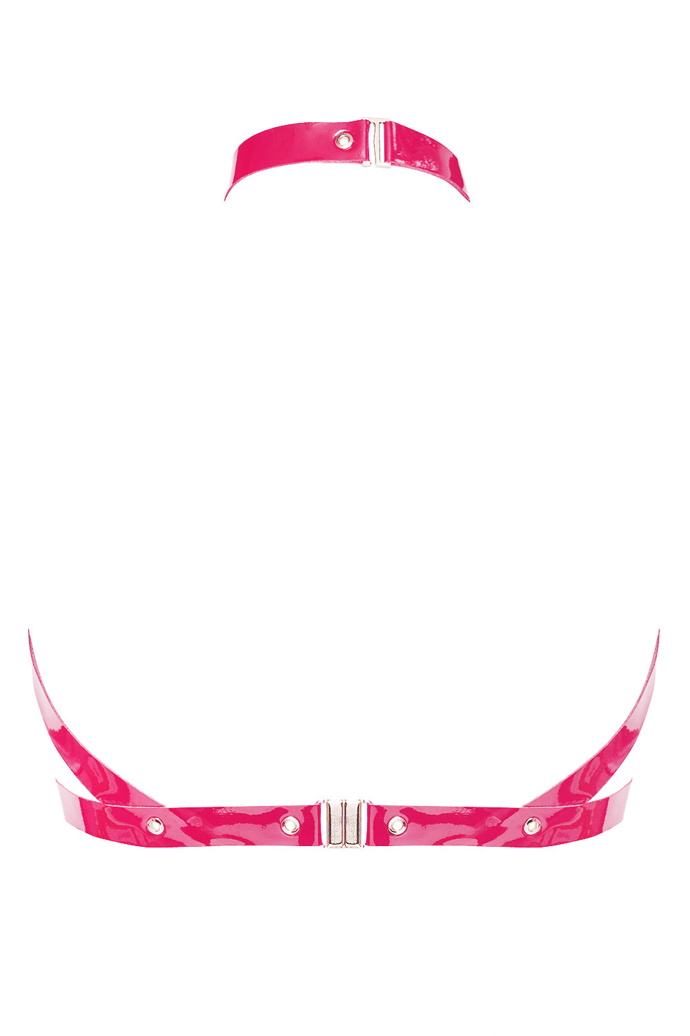 Punk Fuchsia open belt by Secret Room