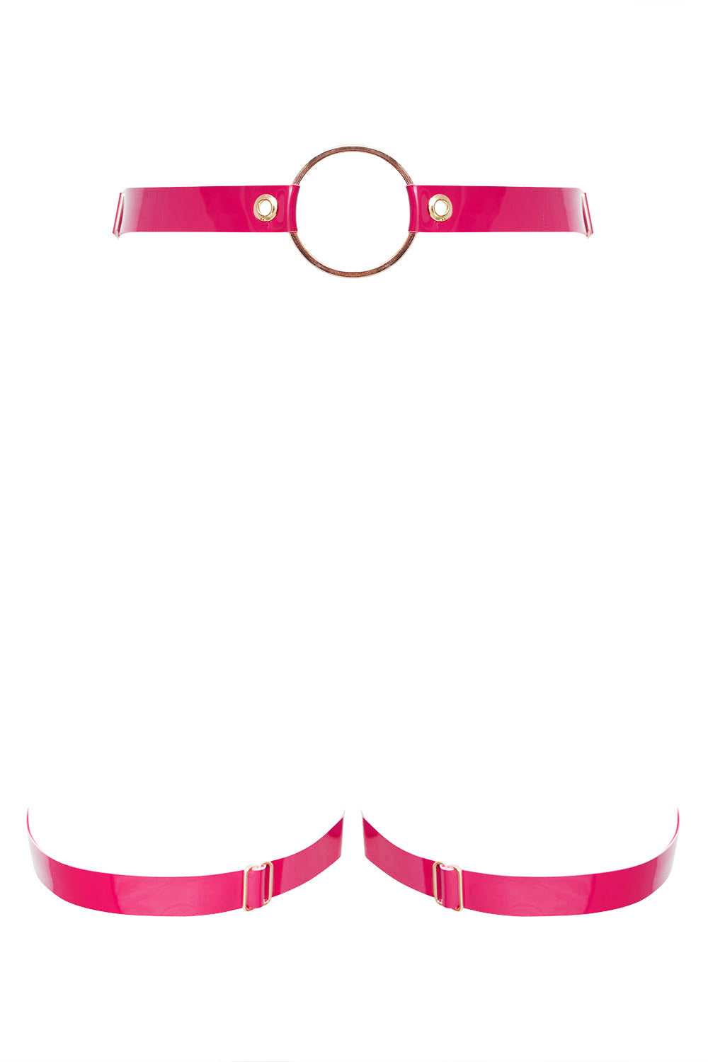 Satan Fuchsia open belt by Secret Room