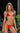 Amelia metallic red bikini bottom