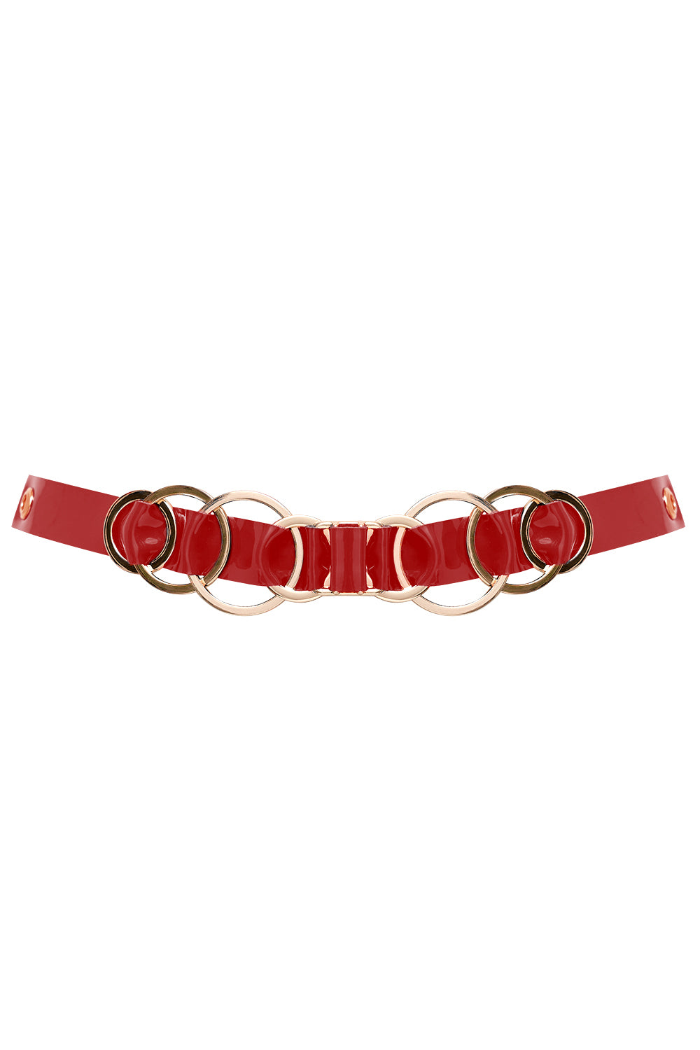 Casey red belt by Secret Room