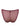 Sandra Maroon dots high-waisted slip panties