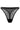 Parabola Black high waisted thongs