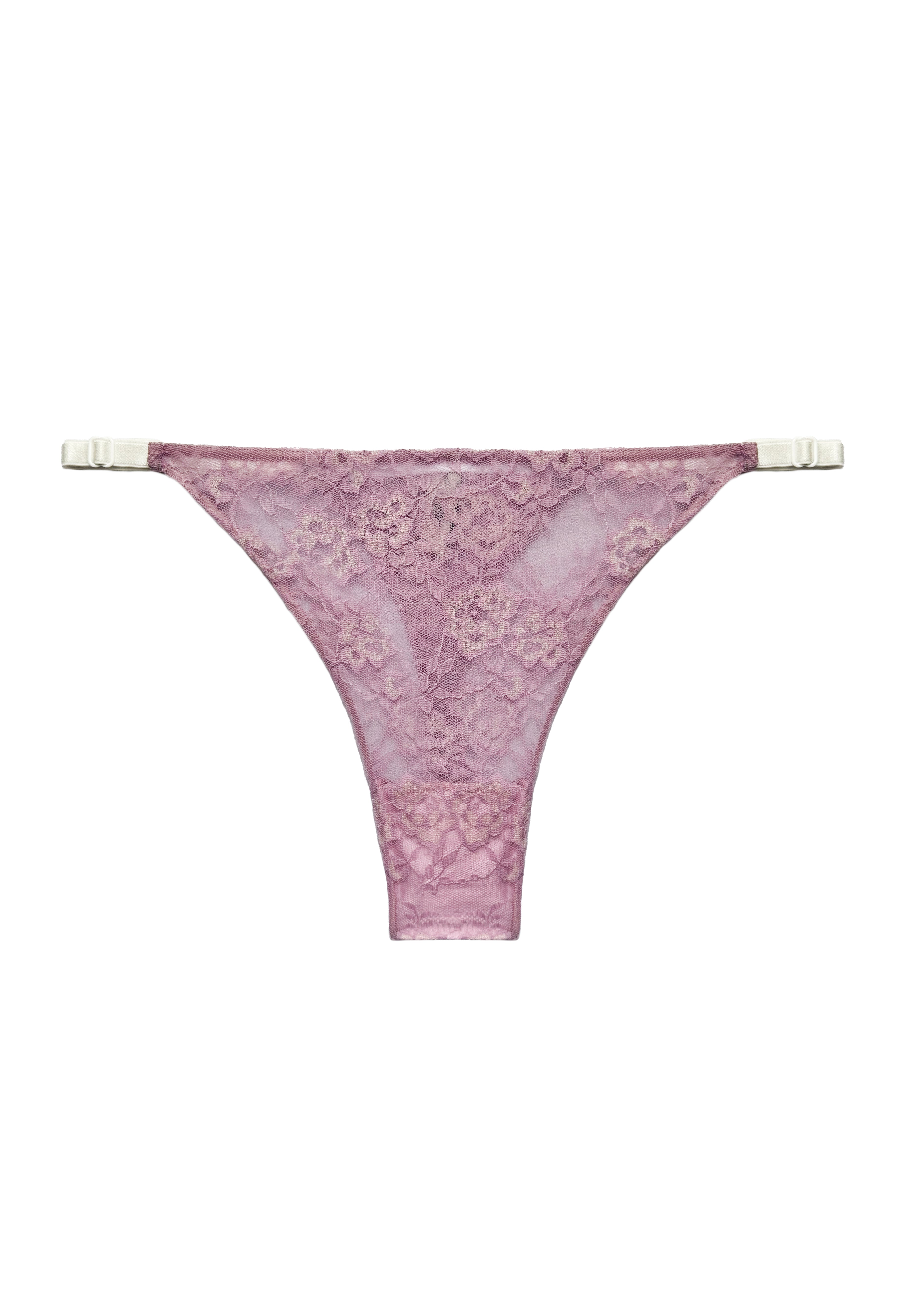 Etelle Purple thongs