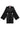 Kasumi Mini Leo black kimono robe by Komarova