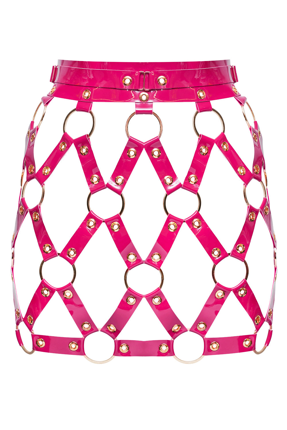 Tambourine Fuchsia open skirt by Secret Room