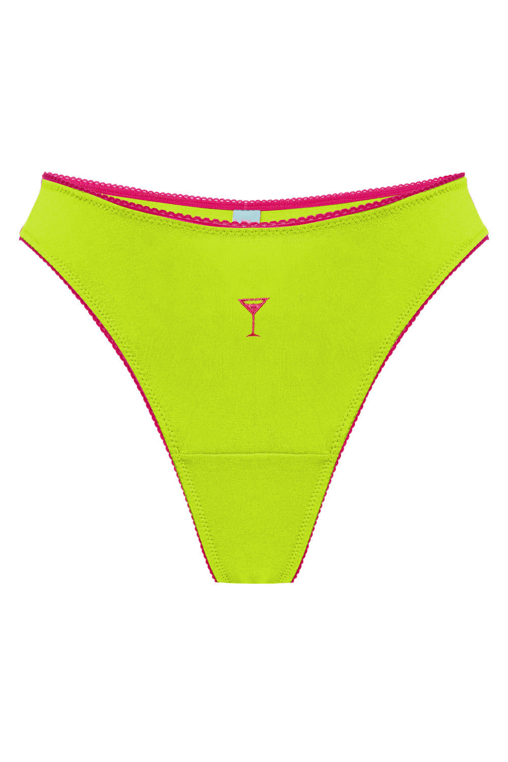Mandy Party Lime thongs