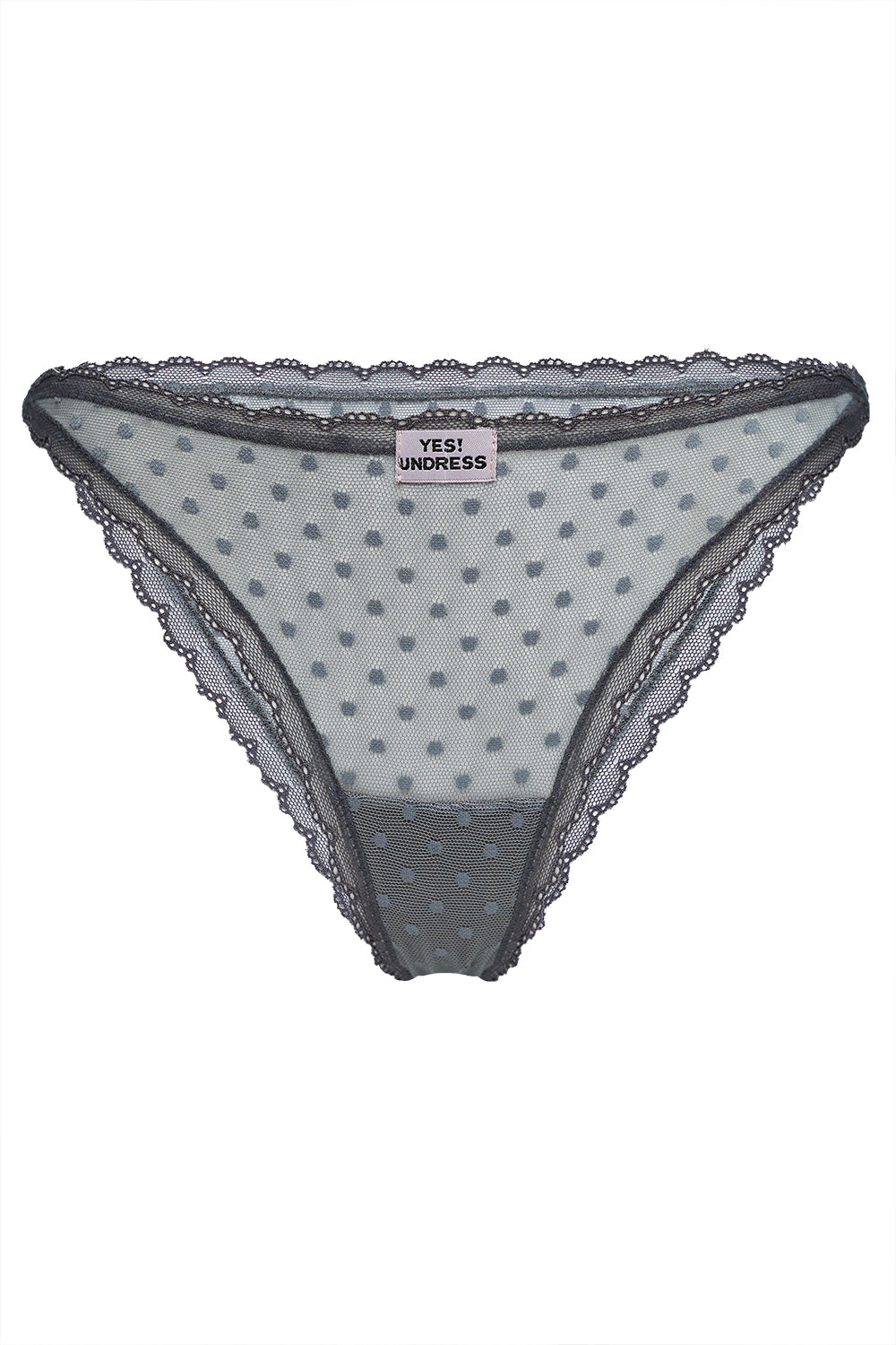 Amari gray dots panties