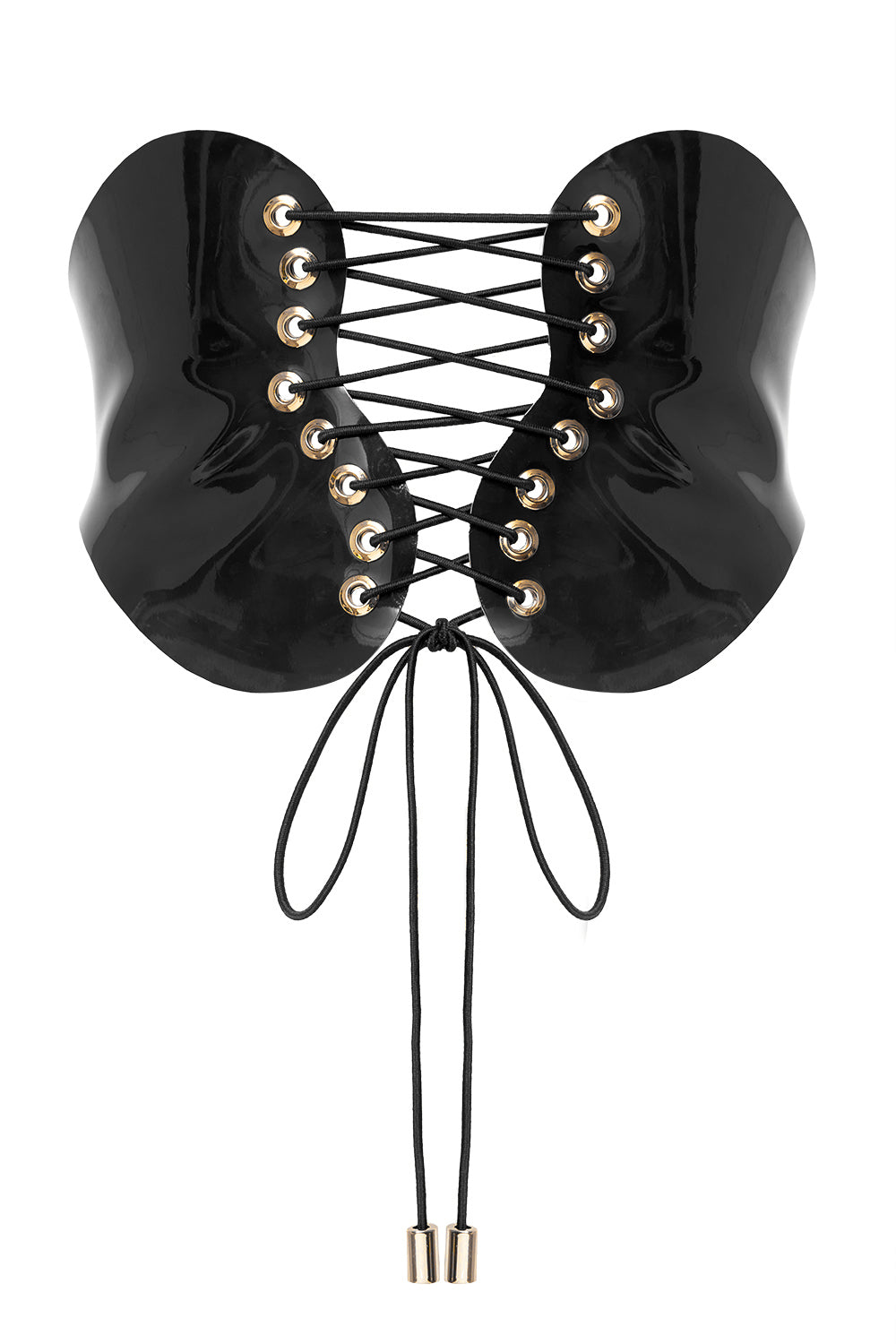 Hearts Black corset belt by Secret Room