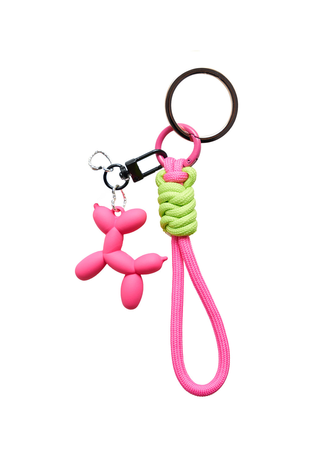 Doggy Pink/Green keychain by Secret Room