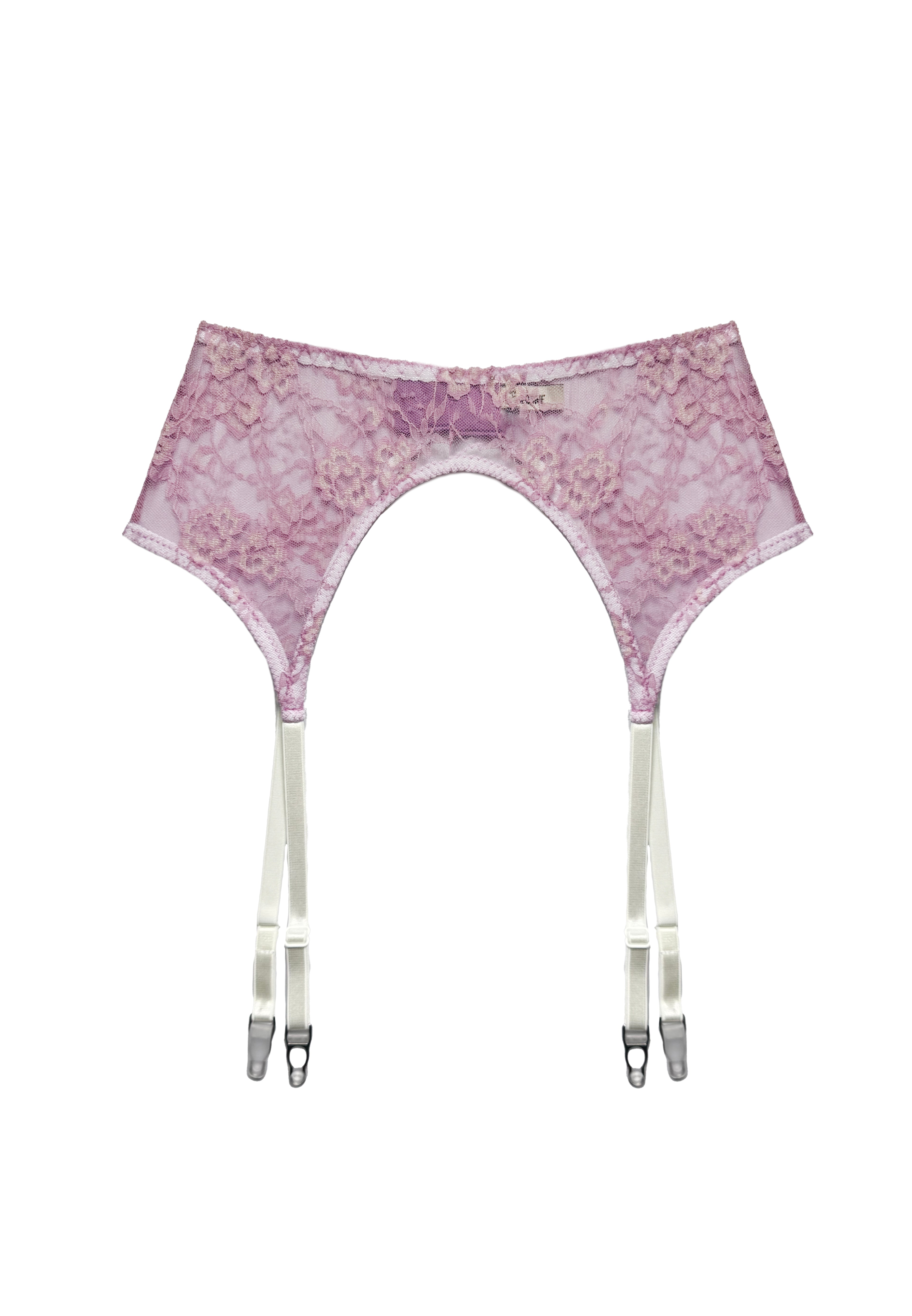 Etelle Purple garter belt