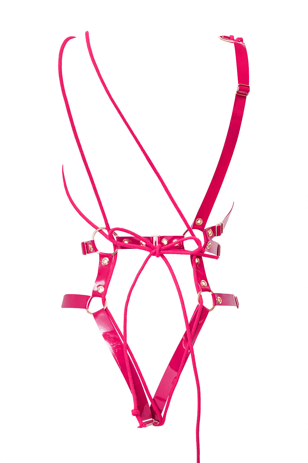 Spider Shibari Fuchsia bodysuit Secret Room