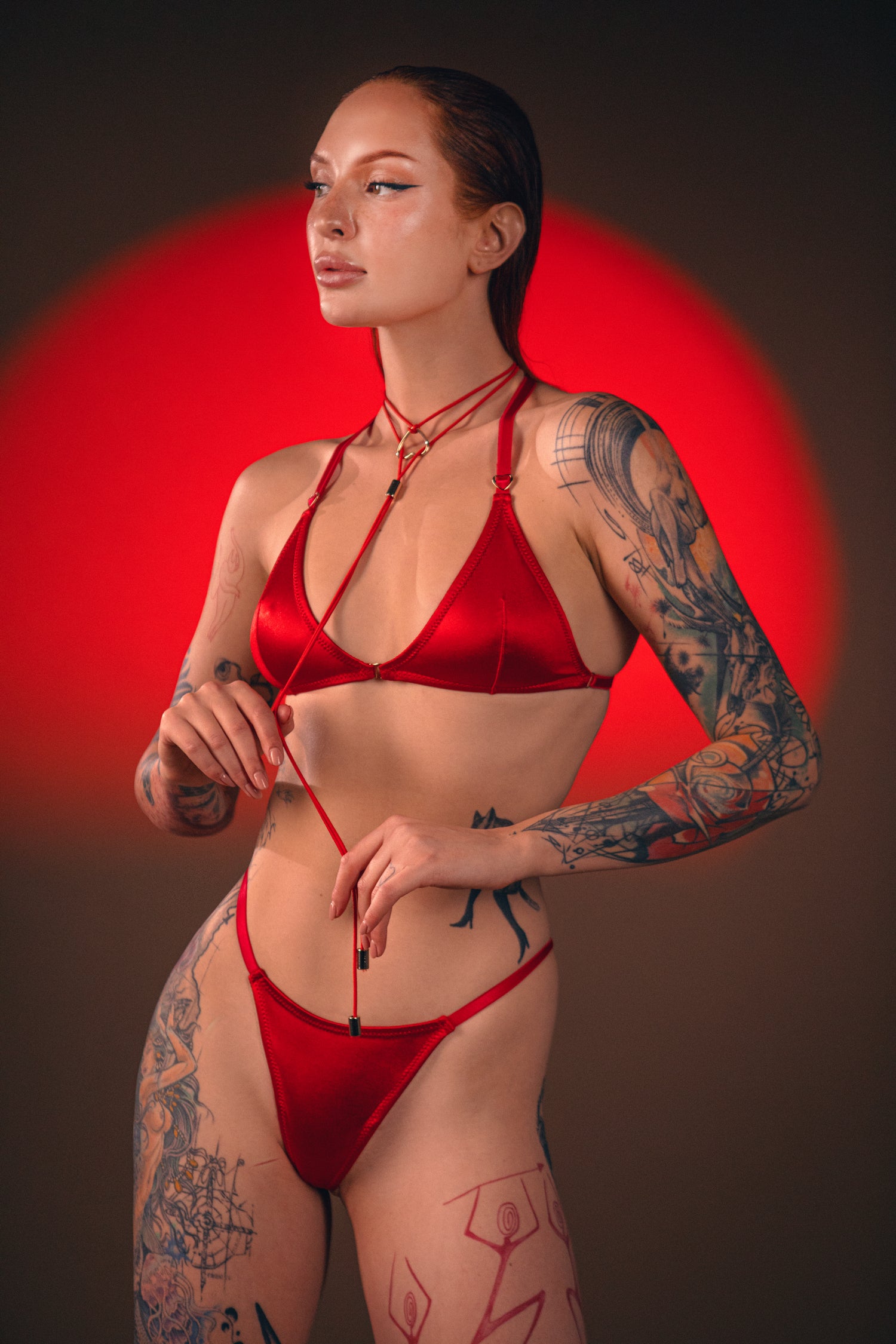 Sendy Red bra by Secret Room