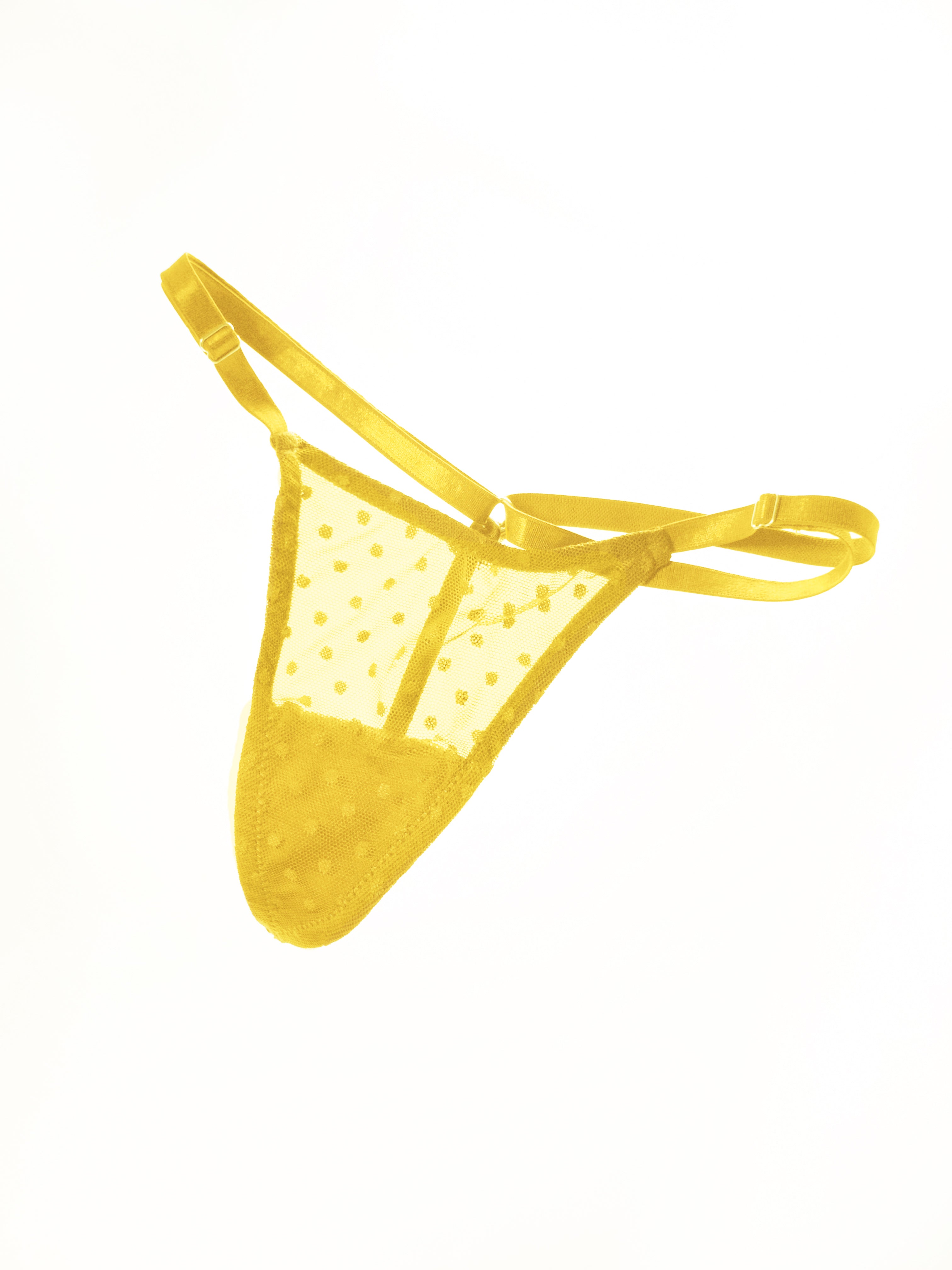 Mimi Yellow dots ultra thongs