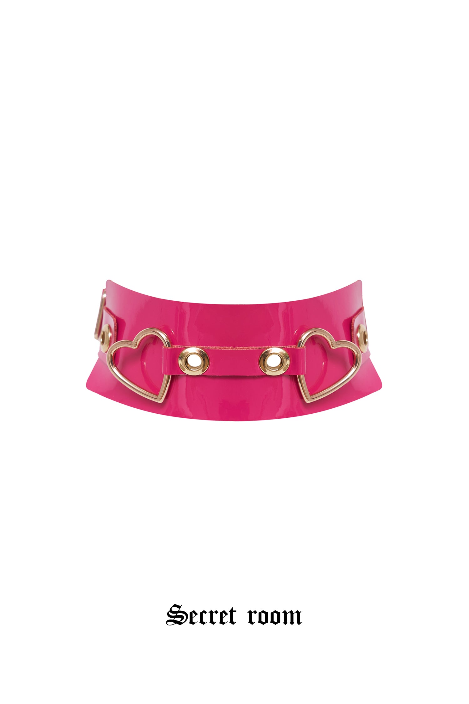 Lovers Fuchsia choker by Secret Room