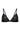 Alfa black sequin soft bra