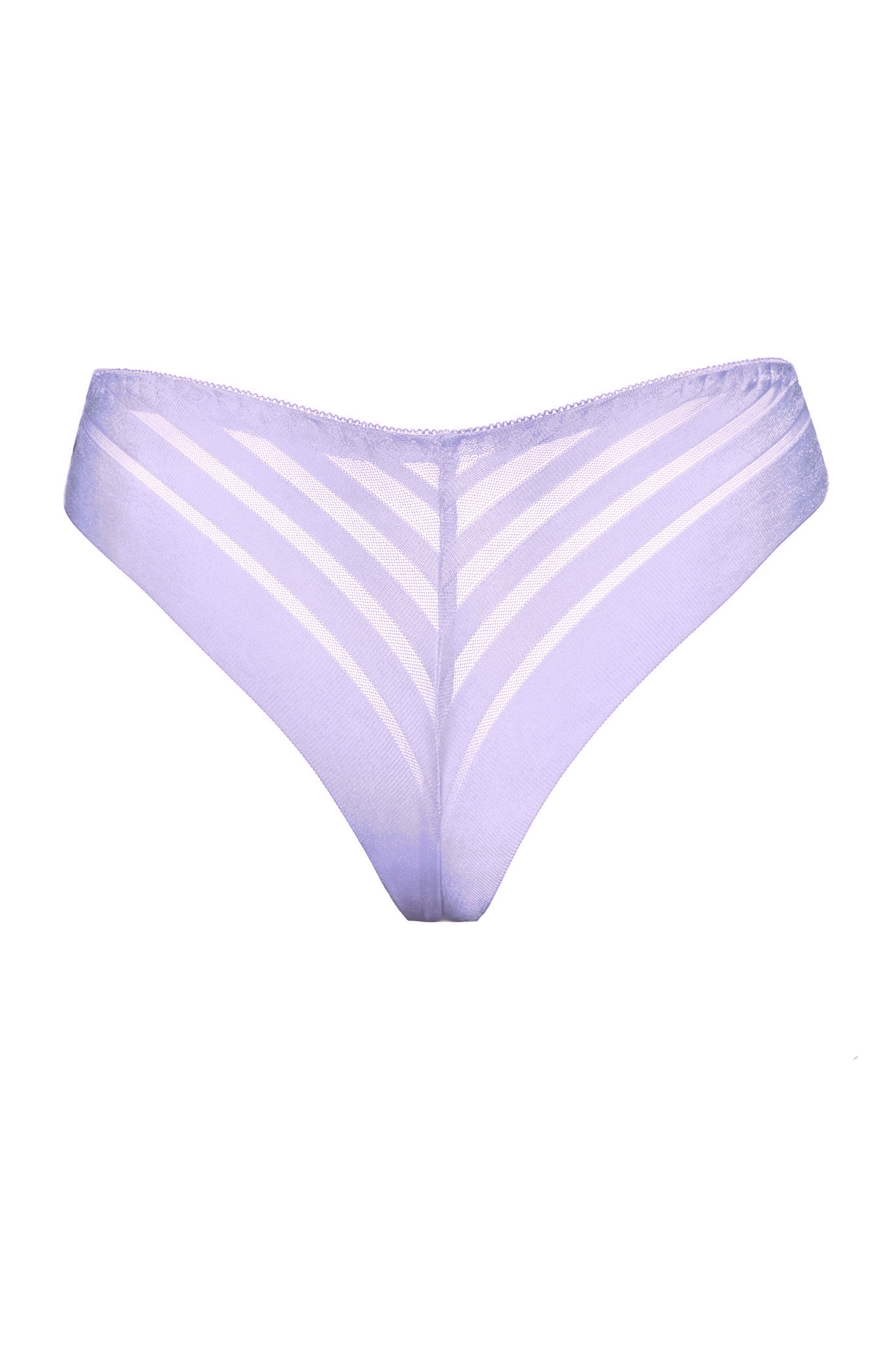 Lucy lavender seamless brazilian panties