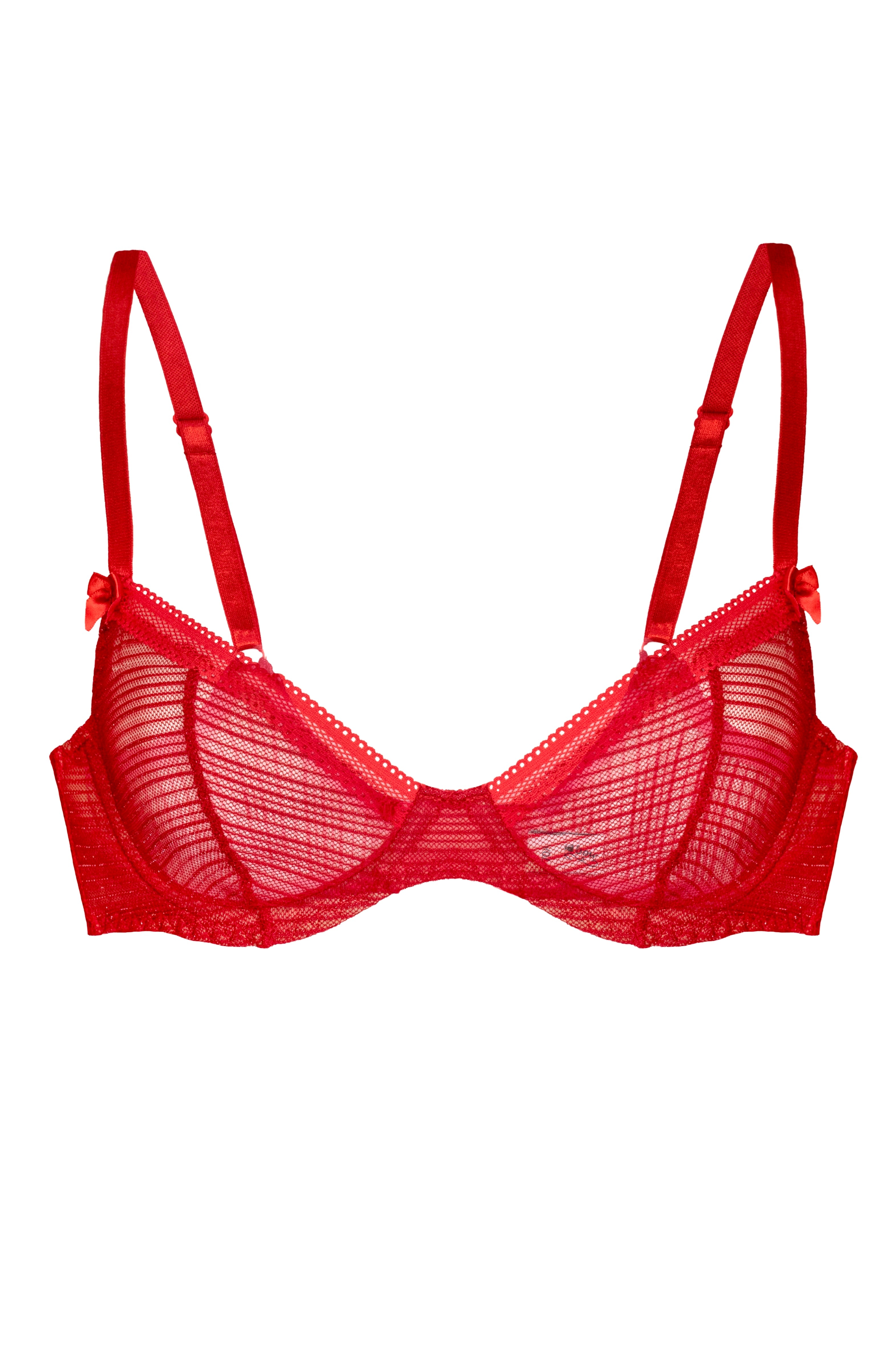 Lessie Red bra