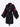 Kasumi Singnatures black garden mini kimono robe