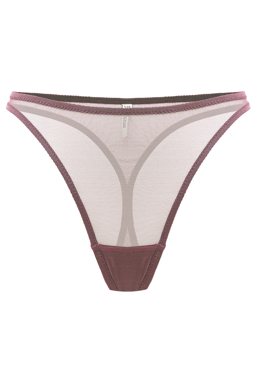 Parabola Mocha high waisted thongs Re-edition