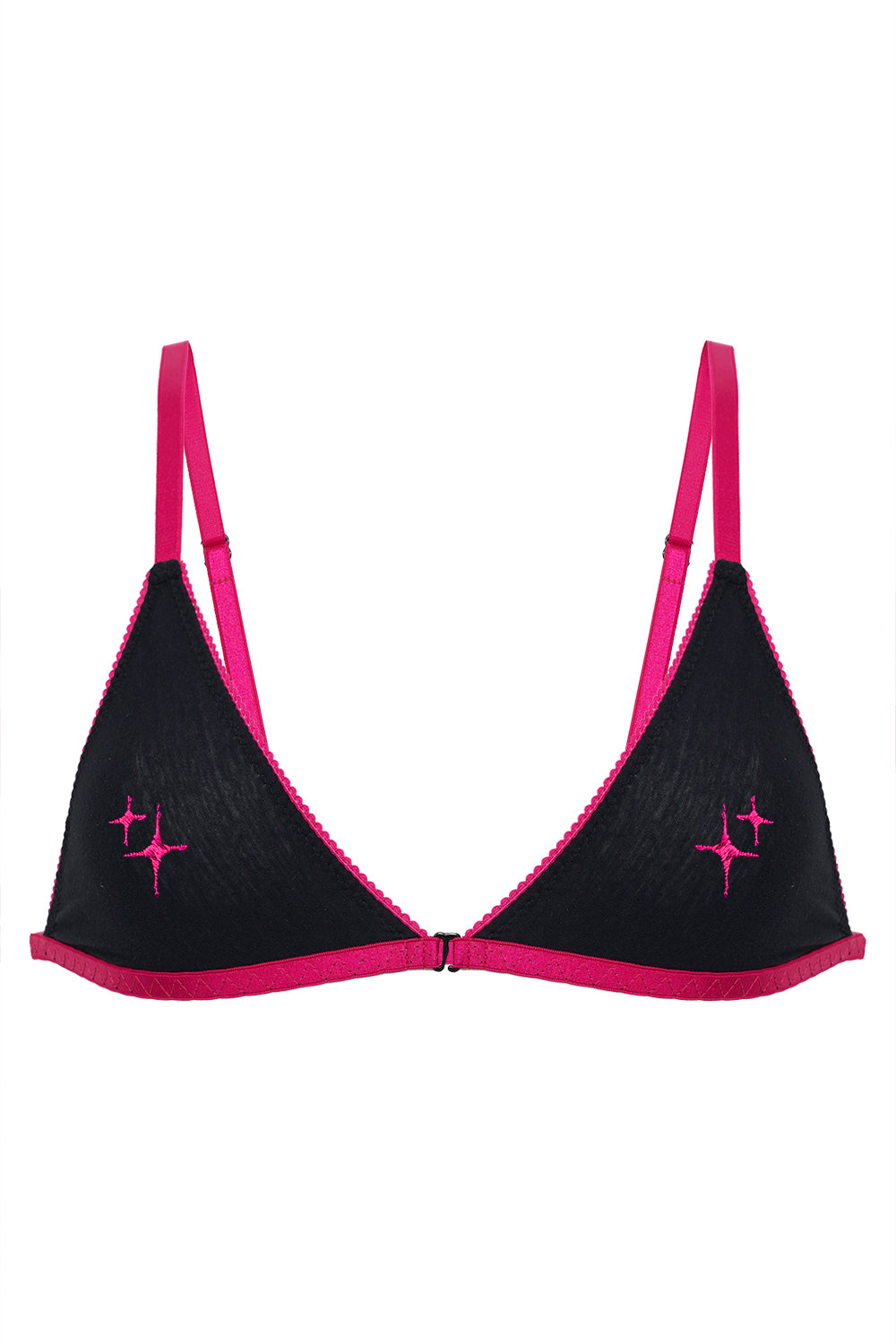 Mandy Lunar Black soft bra for YULIA NELSON