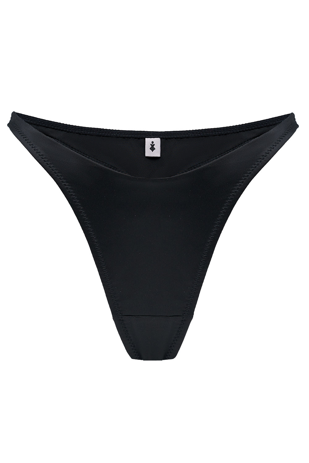 Leria Black thongs