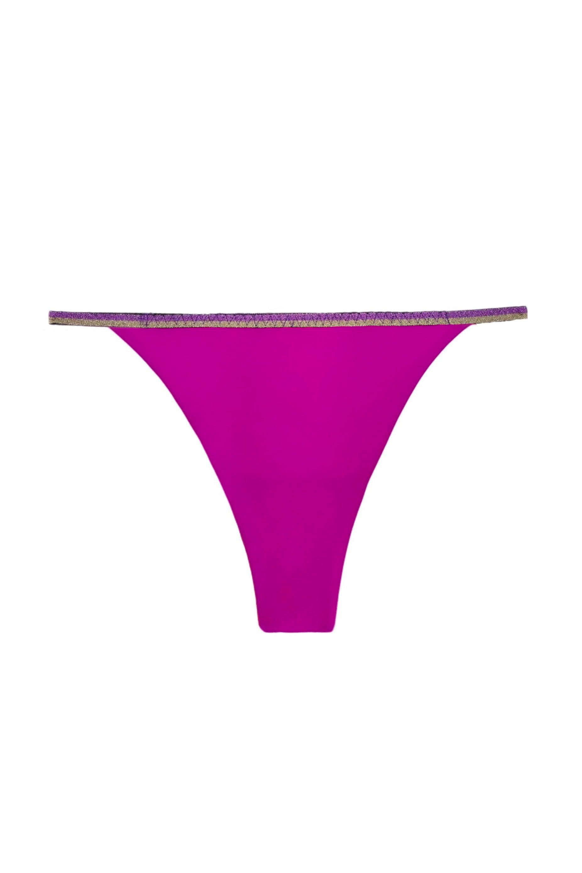 Flexy Purple gold thongs