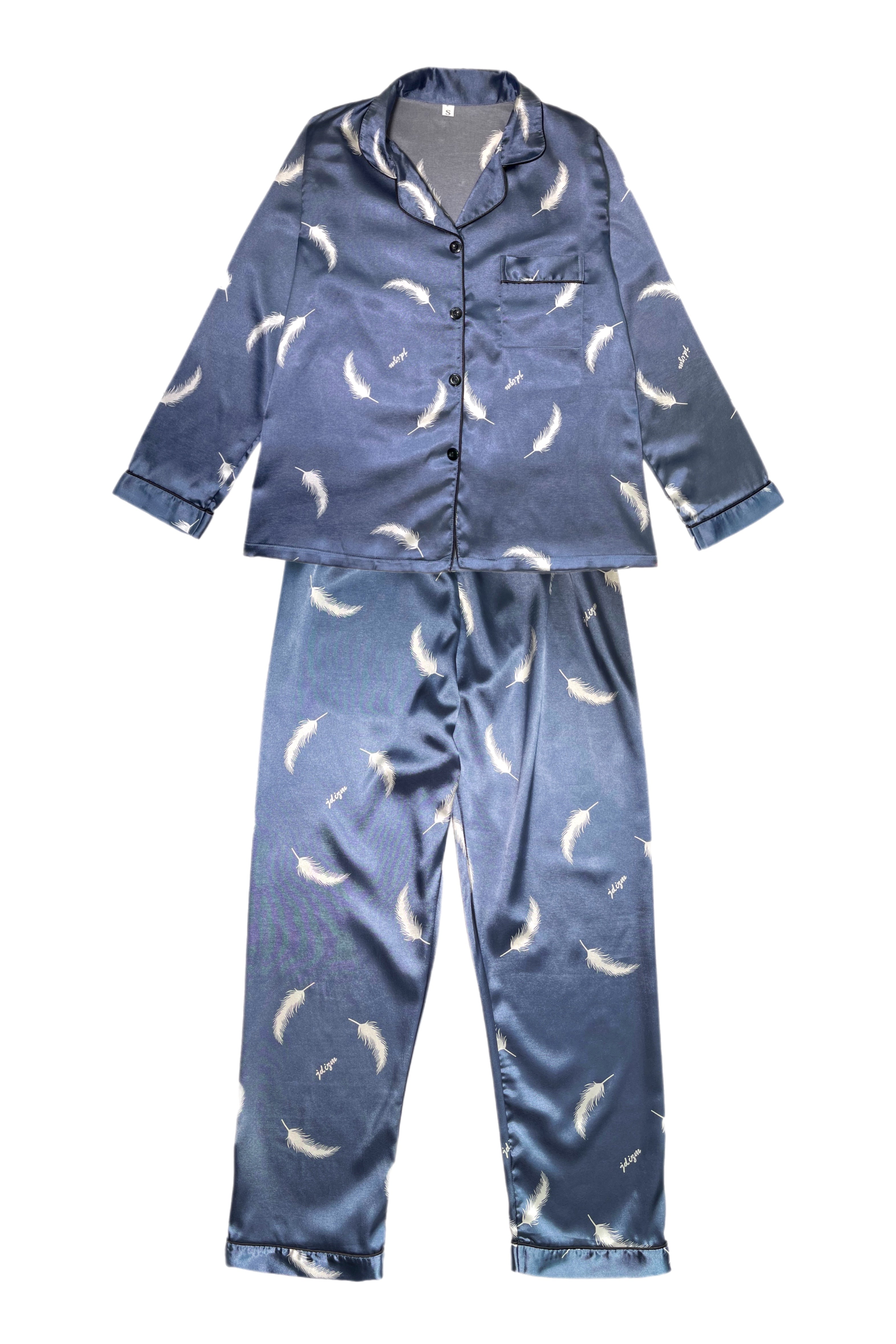Charlotta blue pajamas
