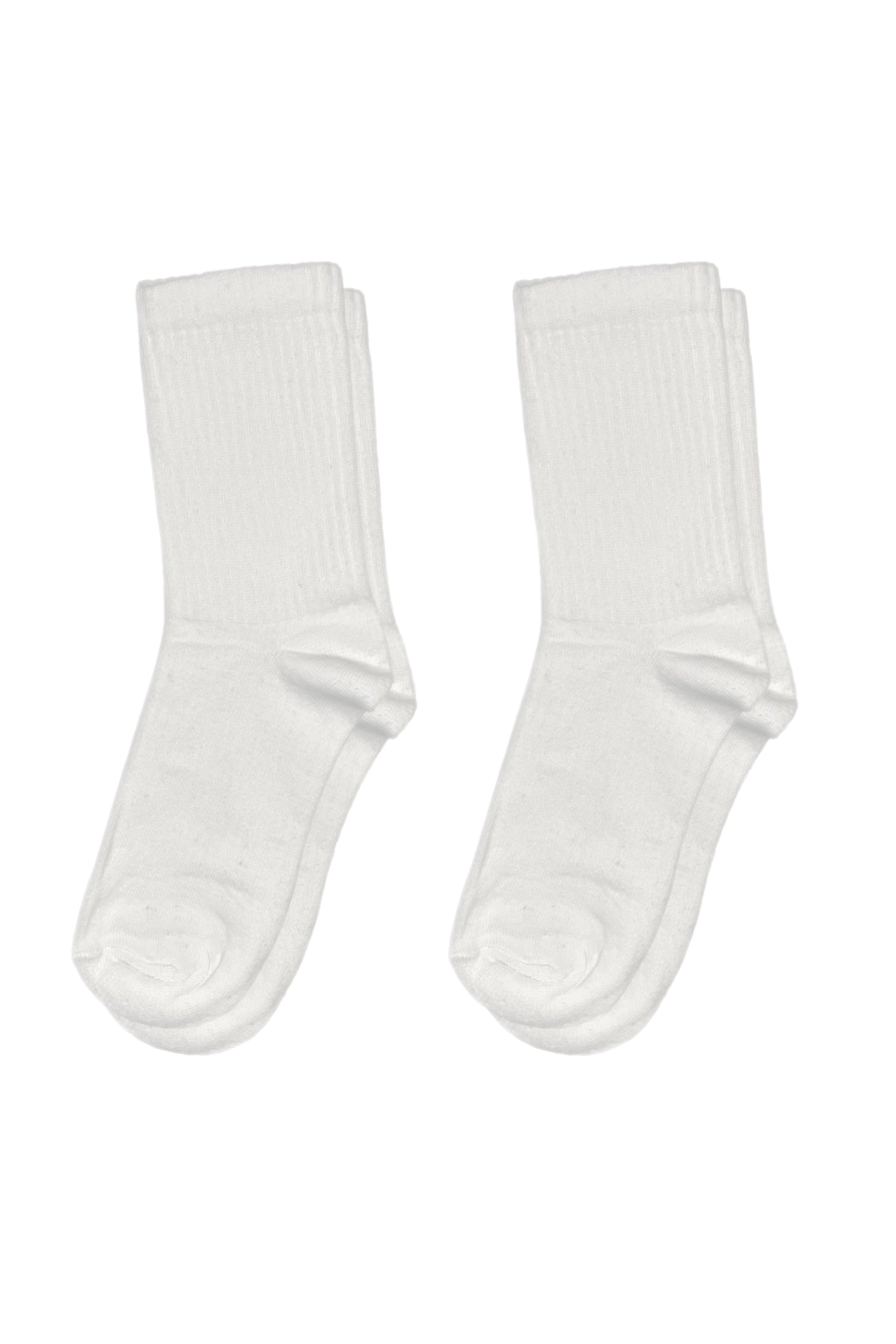 2-pack white socks