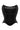 Alfa black sequinn corset