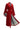 Tamae Singnatures red velvet kimono robe