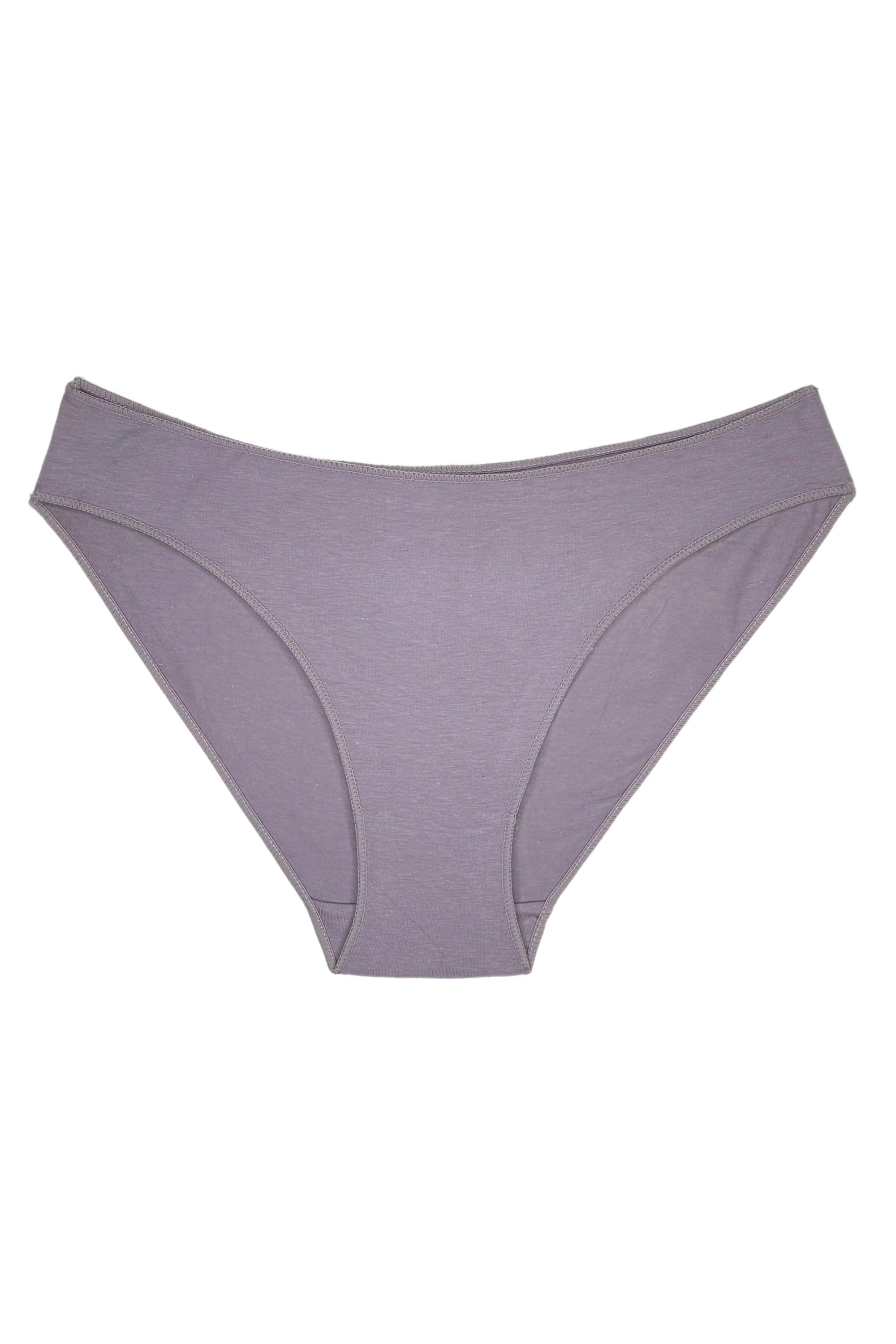 Comfort cotton lilac slip panties - yesUndress