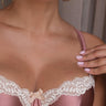 Joli Gloss retro pink bra - yesUndress