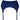 Valessa Gloss Navy garter belt - yesUndress