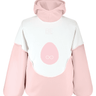BE Pink White hoodie - yesUndress