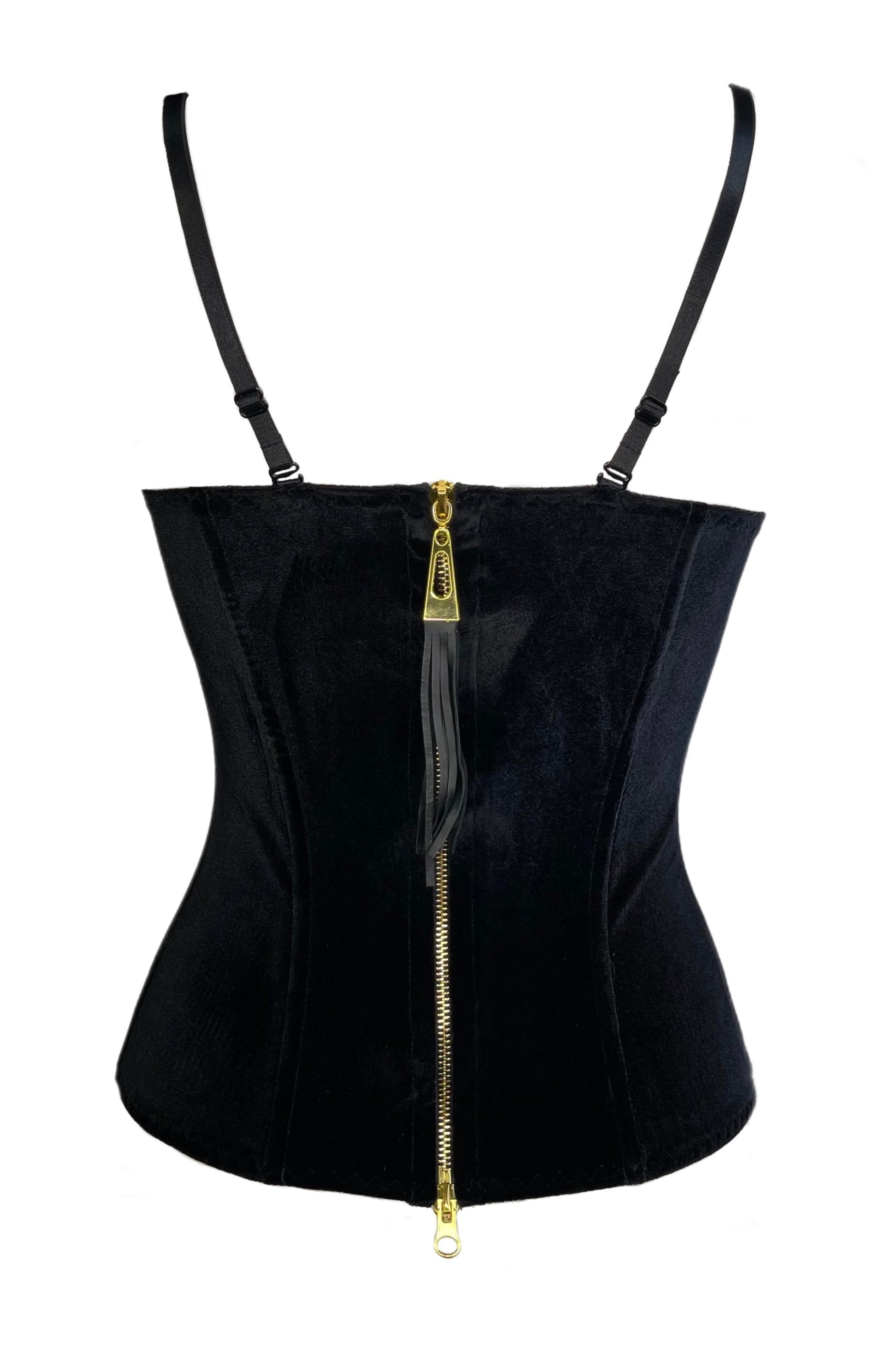 Velvetta black corset