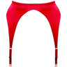Cymothoe Red garter belt - yesUndress