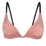 Valessa Gloss pink soft triangle bra - yesUndress