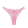 Mimi Pink dots high waisted thongs - yesUndress