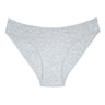 Comfort cotton grey slip panties - yesUndress