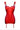 Cymothoe Red garter dress - yesUndress