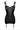 Cymothoe Black garter dress - yesUndress