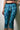 Turquoise blue cropped leggings 'Layer8' OUT10000296-98 - yesUndress